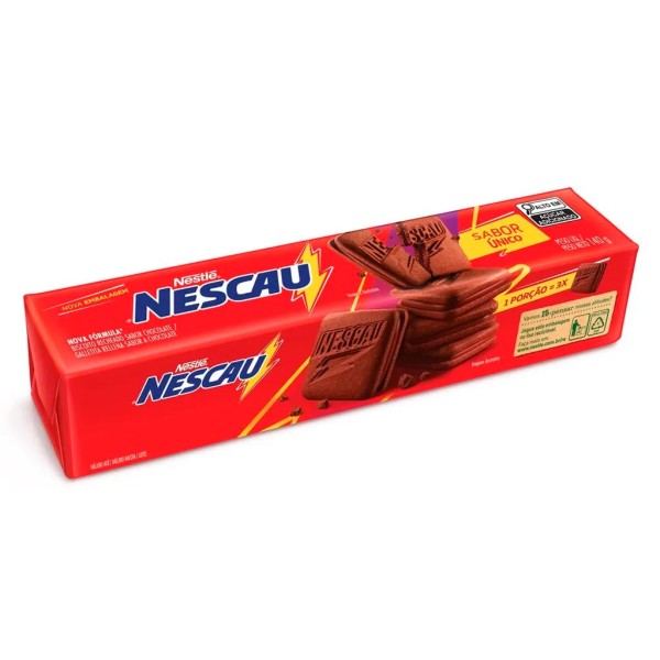Biscoito Recheado Nescau 140g - Nestlé
