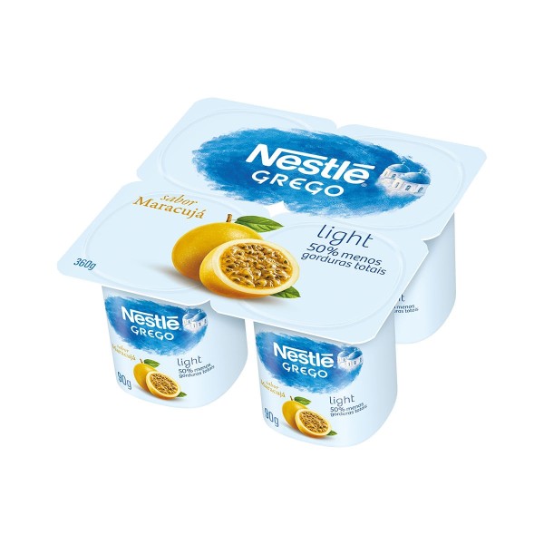 Encontraproduto.com.br - Iogurte Grego Nestlé Light Maracujá 360g