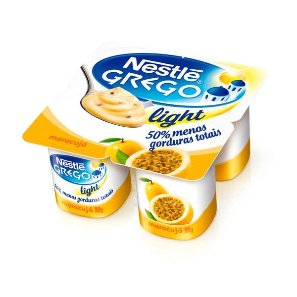 Iogurte Grego Nestlé Light Maracujá 360g
