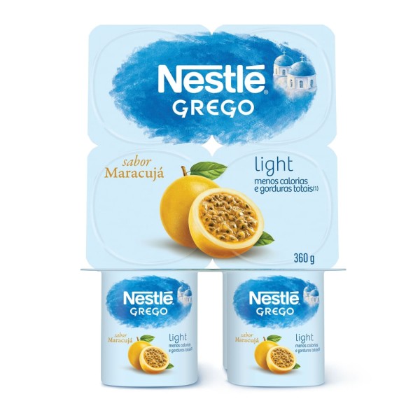 Encontraproduto.com.br - Iogurte Grego Nestlé Light Maracujá 360g
