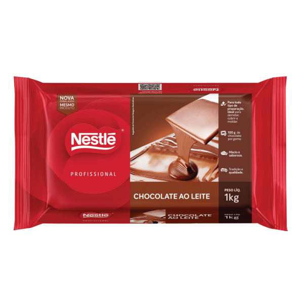 Encontraproduto.com.br - Barra de Chocolate ao Leite NESTLÉ® 1kg