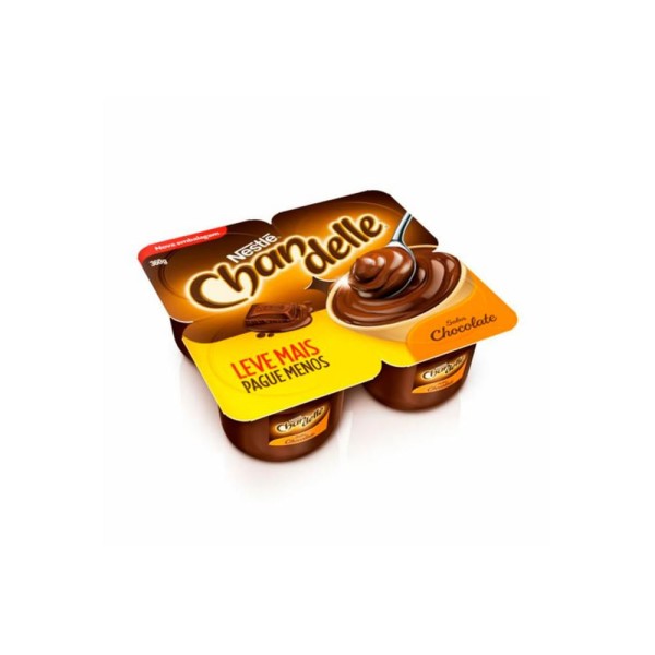 Encontraproduto.com.br - Sobremesa Láctea Chandelle Chocolate 360g