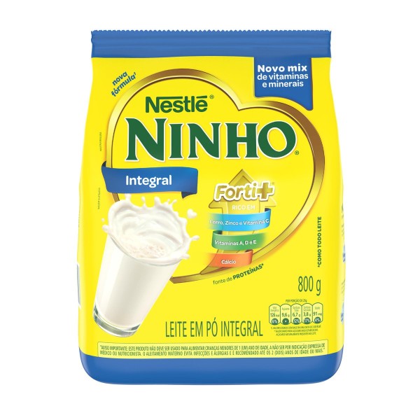 Encontraproduto.com.br - Leite em Pó Ninho Forti+ Integral 800g