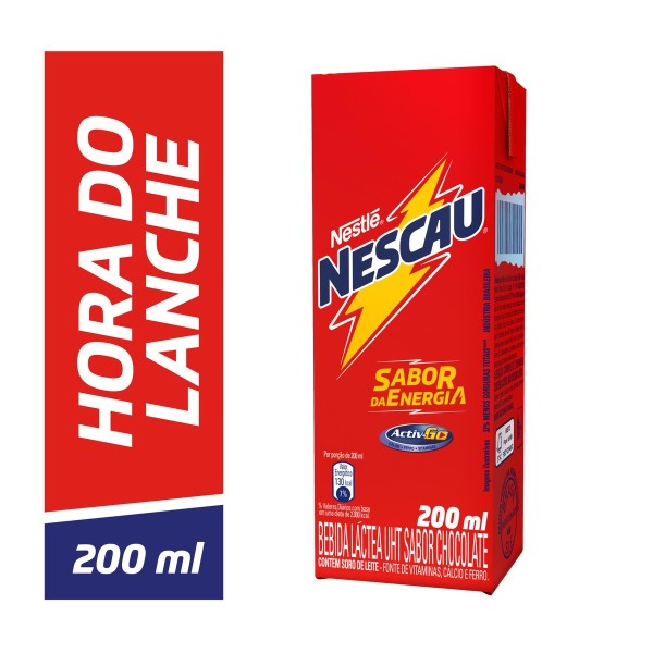 Encontraproduto.com.br - Bebida Láctea Nestlé Nescau Chocolate 200ml