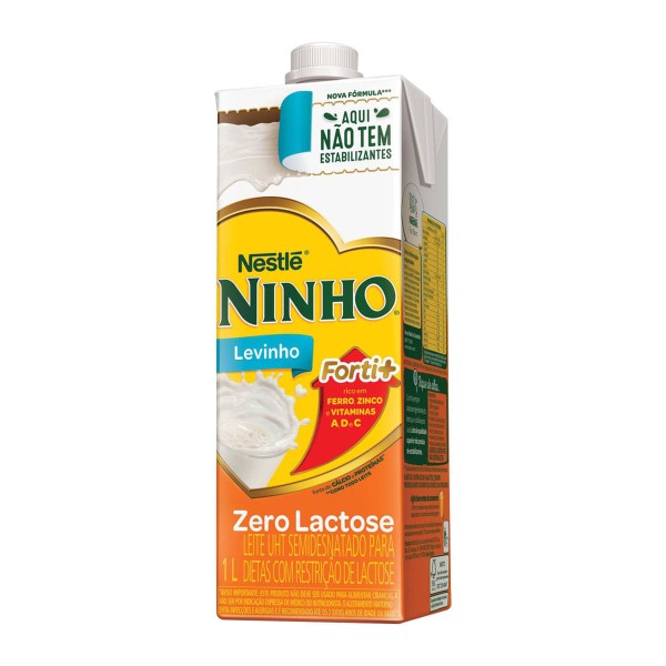 Encontraproduto.com.br - Leite Ninho Semi-Desnatado Zero Lactose 1l