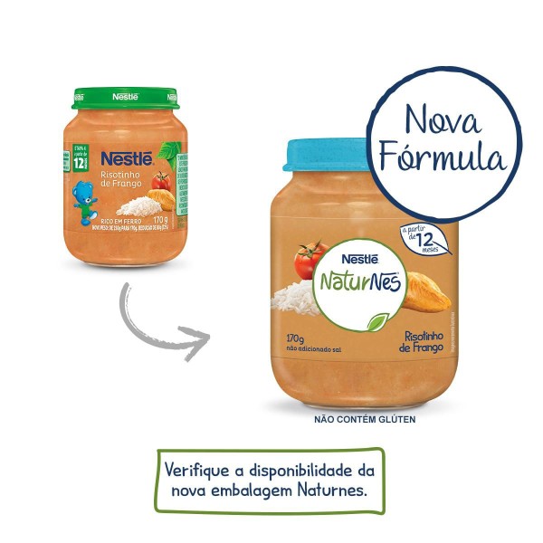 Encontraproduto.com.br - Alimento Infantil Nestlé Risoto De Frango 170g