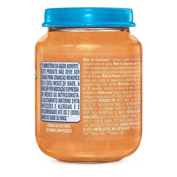 Encontraproduto.com.br - Alimento Infantil Nestlé Risoto De Frango 170g