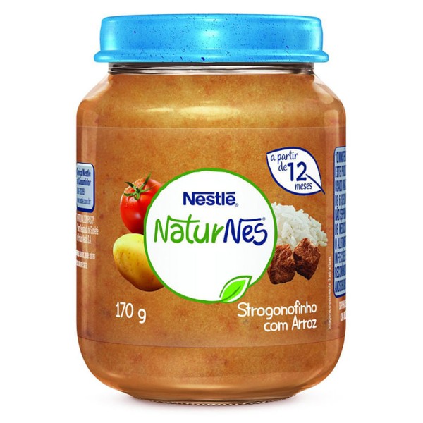 Encontraproduto.com.br - Alimento Infantil Nestlé Strogonofinho C/ Arroz 170g