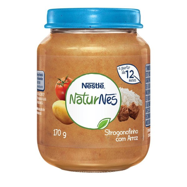 Encontraproduto.com.br - Alimento Infantil Nestlé Strogonofinho C/ Arroz 170g