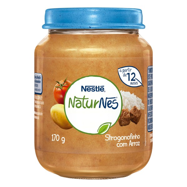 Encontraproduto.com.br - Alimento Infantil Nestlé Strogonofinho C/ Arroz 170g