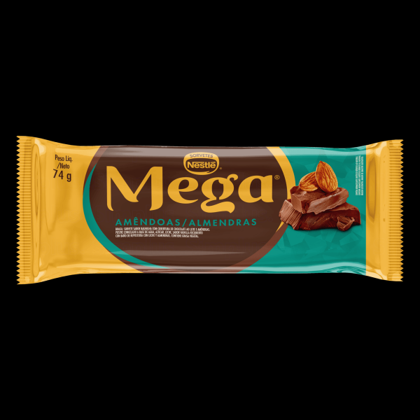 Encontraproduto.com.br - Picolé Amêndoas Mega Nestlé 74g