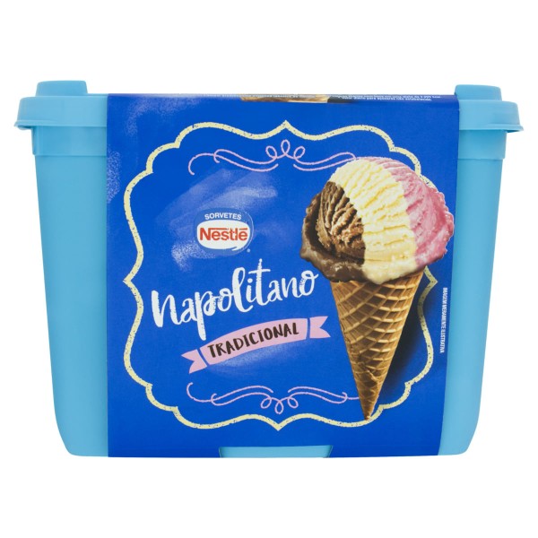 Nestle Sorvete Tradicional 1,5l Napolitano