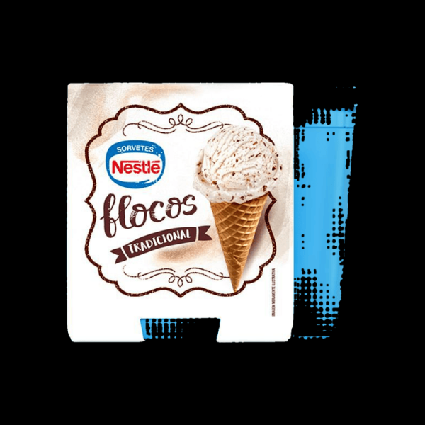 Encontraproduto.com.br - Sorvete Nestle Tradicional Flocos 1,5l
