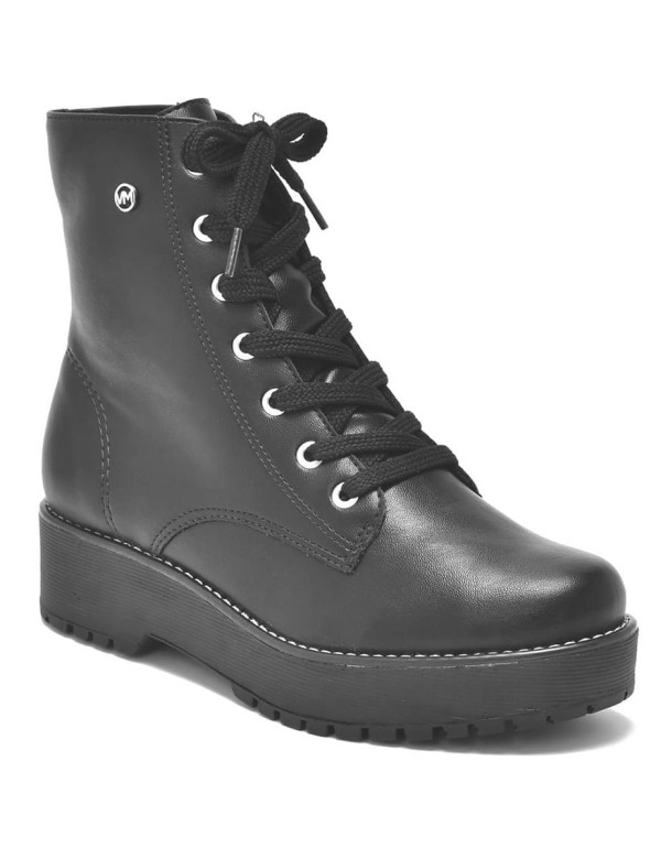 Bota Corturno Feminino Via Marte - Preto