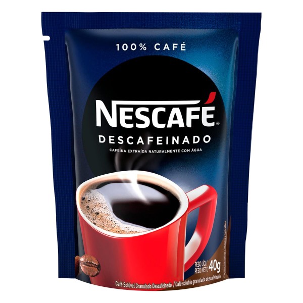 Encontraproduto.com.br - Café Solúvel Nescafé Descafeínado Sachê 40g