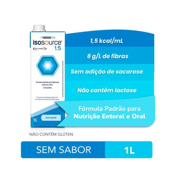Encontraproduto.com.br - Suplemento Nestlé Isosource 1.5 Sem Sabor 1l
