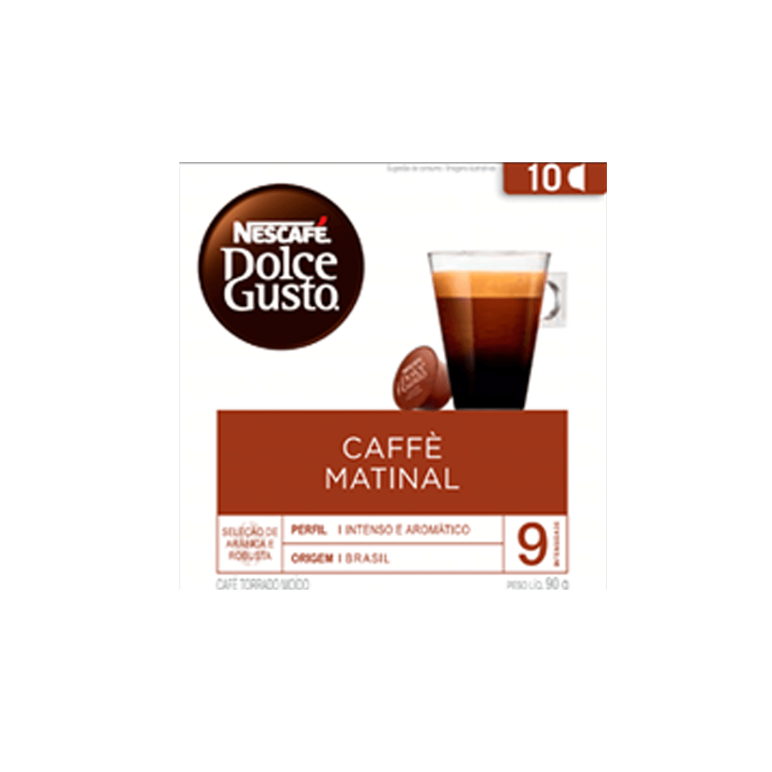 Cápsula De Café Dolce Gusto Matinal 90g