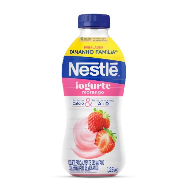 Iogurte Nestlé® Morango 1,25L