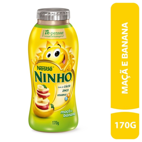 Encontraproduto.com.br - Iogurte Nestlé Ninho Maçã Banana 170g