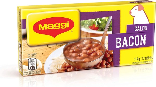 Encontraproduto.com.br - Caldo MAGGI Bacon Tablete 114g