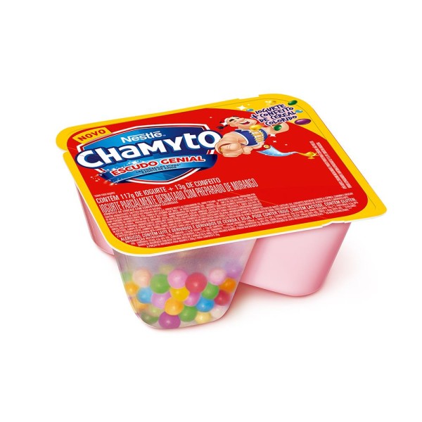 Encontraproduto.com.br - Iogurte Nestlé Chamyto Confeito De Cobertura Coloridas 130g