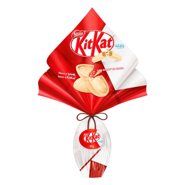 Encontraproduto.com.br - Ovo de Páscoa Nestlé Kitkat White 227g