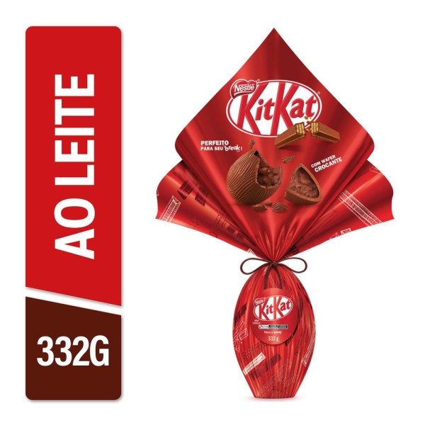 Encontraproduto.com.br - Ovo de Páscoa Nestlé Kitkat ao Leite 332g