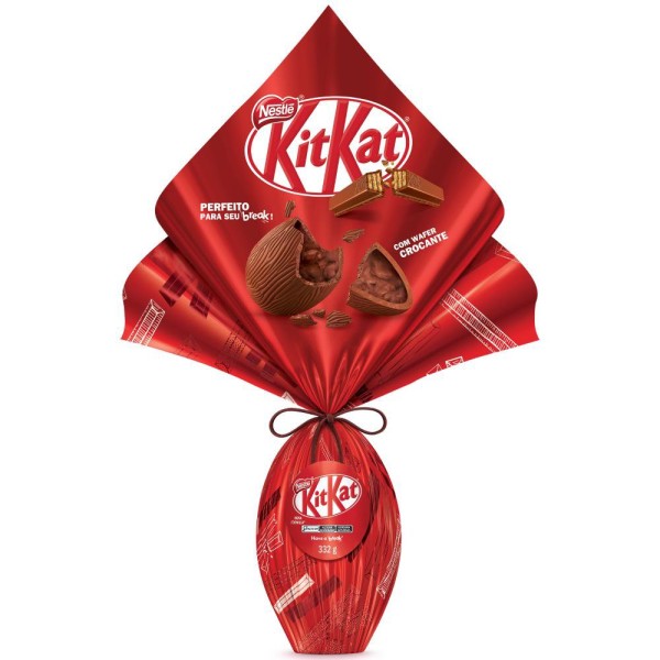 Encontraproduto.com.br - Ovo de Páscoa Nestlé Kitkat ao Leite 332g