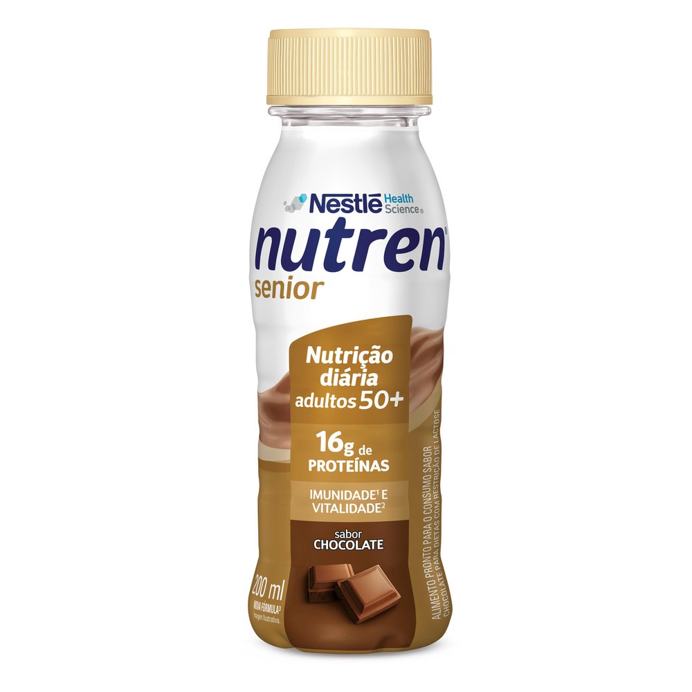 Encontraproduto.com.br - Complemento Alimentar Nutren Senior Rtd Chocolate 200ml