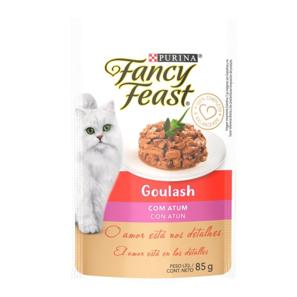 Encontraproduto.com.br - Ração Úmida Fancy Feast Goulash Atum