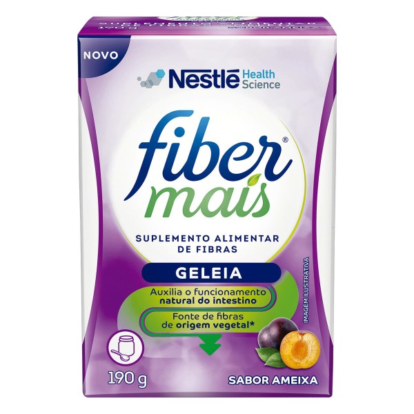 Encontraproduto.com.br - Regulador Intestinal FiberMais Geleia Ameixa - 190g