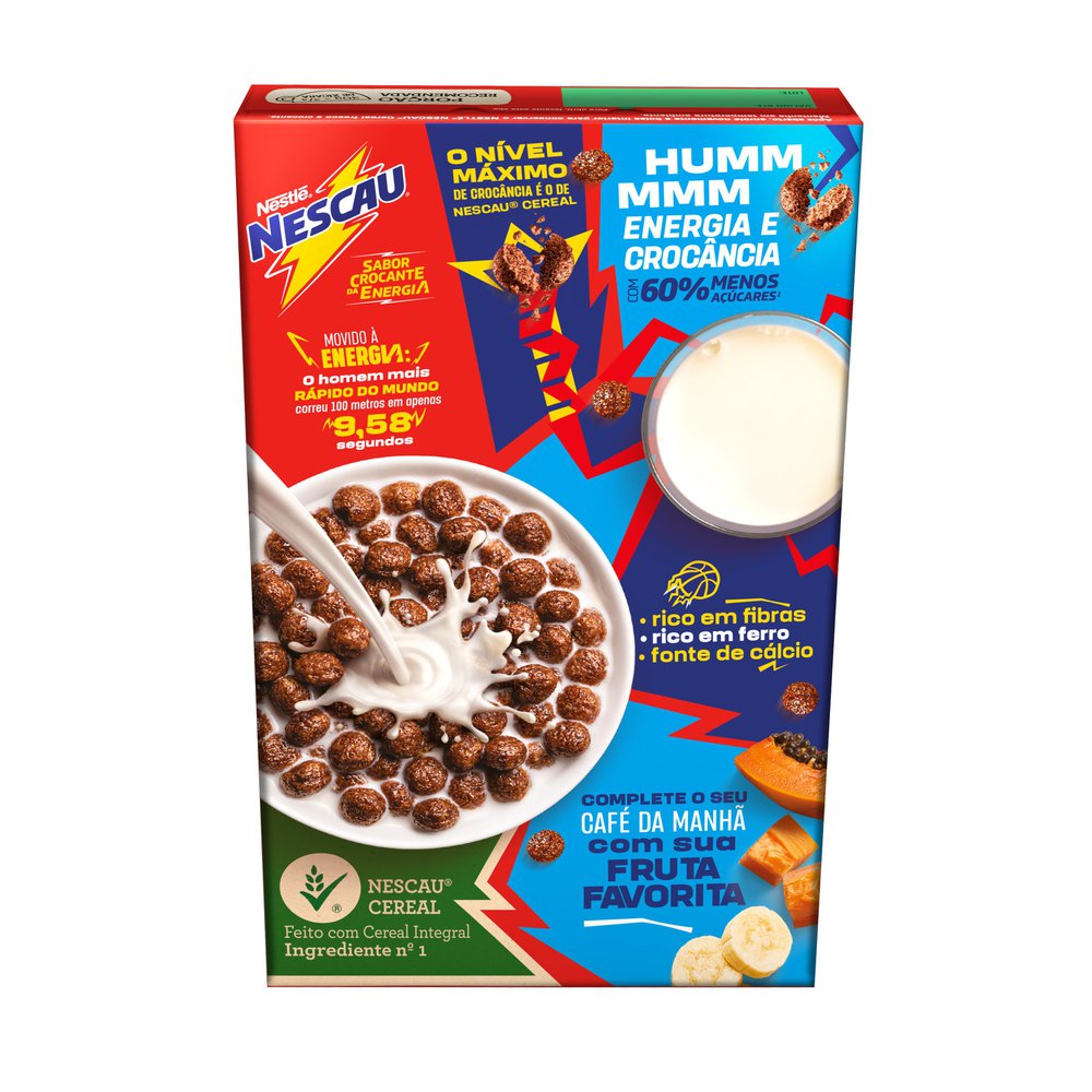 Encontraproduto.com.br - CEREAL NESCAL MENOS ACUCAR 60 % NESTLES 200G