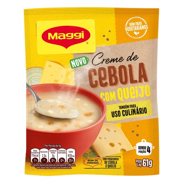 Encontraproduto.com.br - Creme de Cebola c/ Queijo Maggi 61g