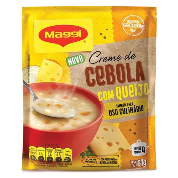 Encontraproduto.com.br - Creme de Cebola c/ Queijo Maggi 61g