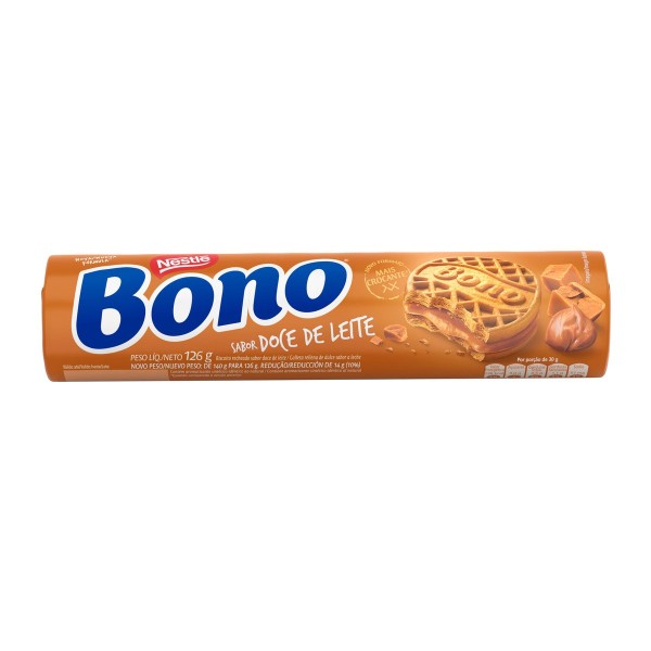 Encontraproduto.com.br - Biscoito Recheado Bono Doce De Leite 126g