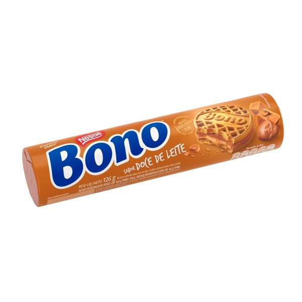 Encontraproduto.com.br - Biscoito Recheado Bono Doce De Leite 126g