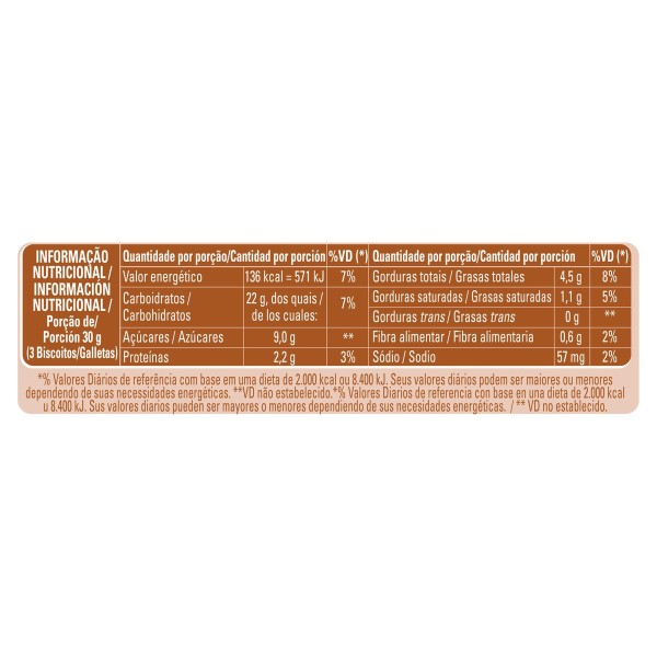 Encontraproduto.com.br - Biscoito Recheado Bono Doce De Leite 126g