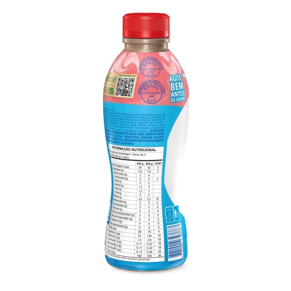 Encontraproduto.com.br - Iogurte Molico Desnatado Morango Zero Lactose Garrafa 850g