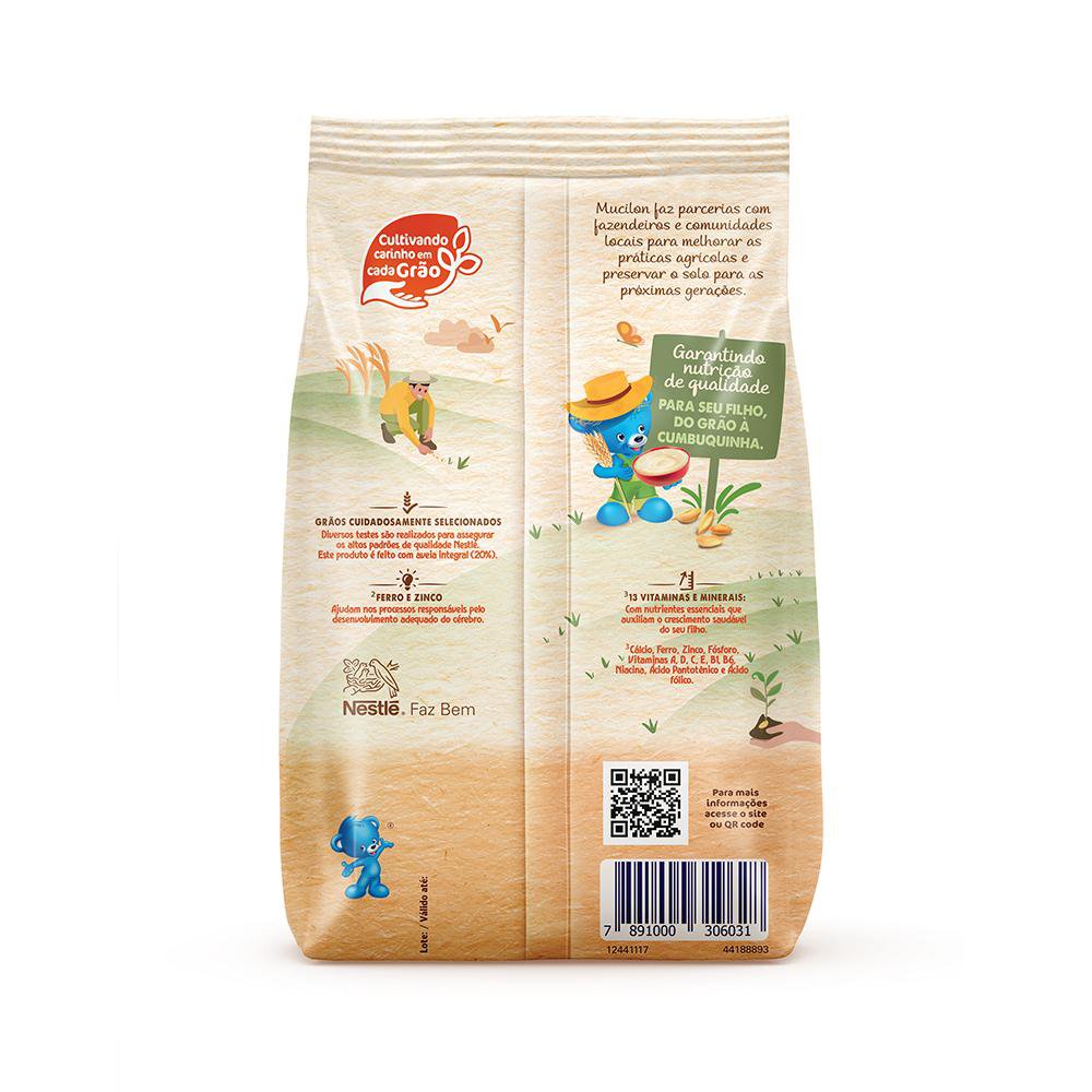 Encontraproduto.com.br - Cereal Infantil Mucilon Aveia Integral, Trigo e Leite 180g