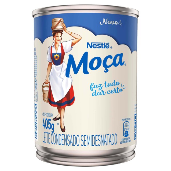 Encontraproduto.com.br - Leite Condensado Moça Semidesnatado Lata 405g Moca
