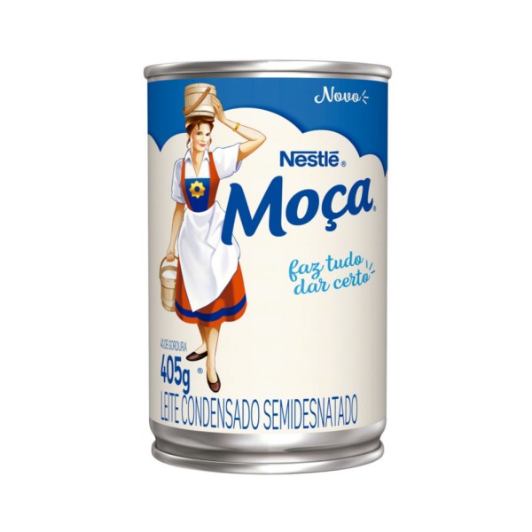 Encontraproduto.com.br - Leite Condensado Moça Semidesnatado Lata 405g Moca