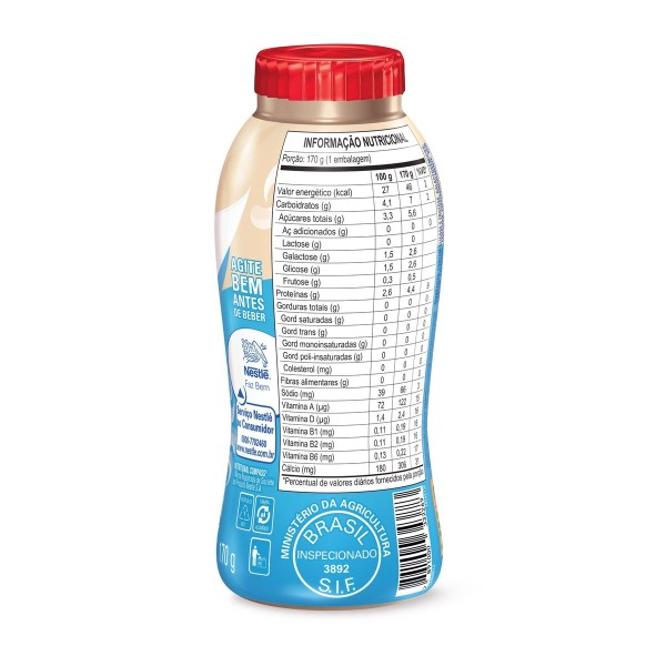 Encontraproduto.com.br - Iogurte Líquido Molico 170g Triplo Zero Baunilha