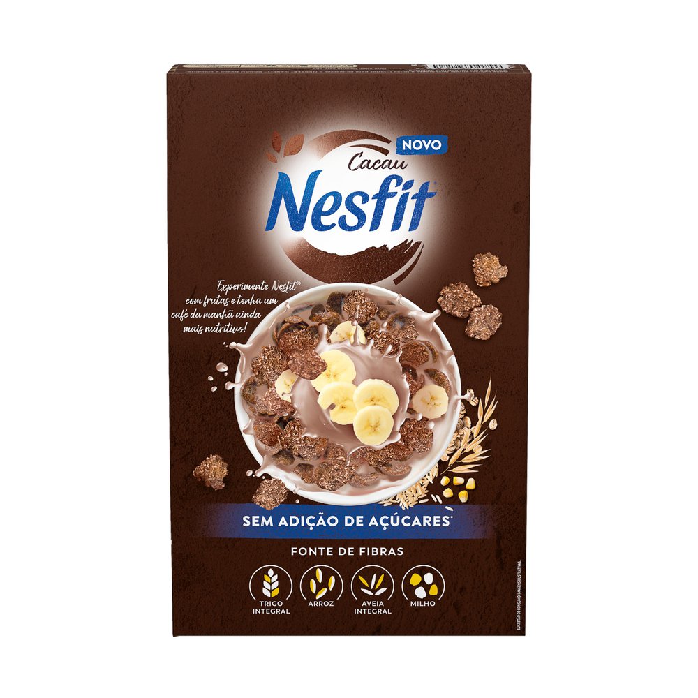 Encontraproduto.com.br - Cereal Matinal Nesfit Cacau s/ Adição de Açúcares 220g