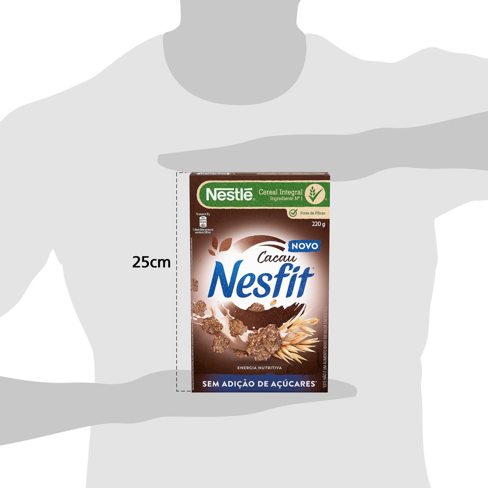 Encontraproduto.com.br - Cereal Matinal Cacau sem Açúcar Nesfit 220g