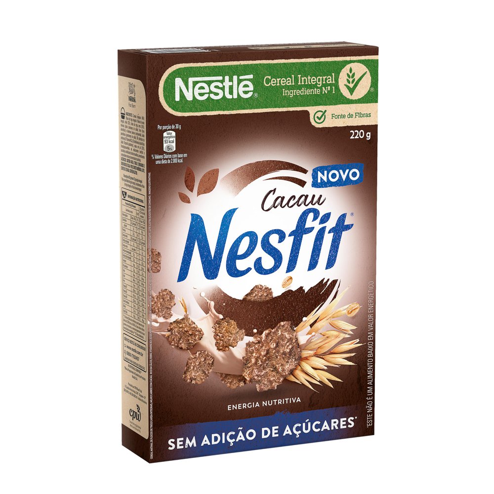 Encontraproduto.com.br - Cereal Matinal Cacau sem Açúcar Nesfit 220g