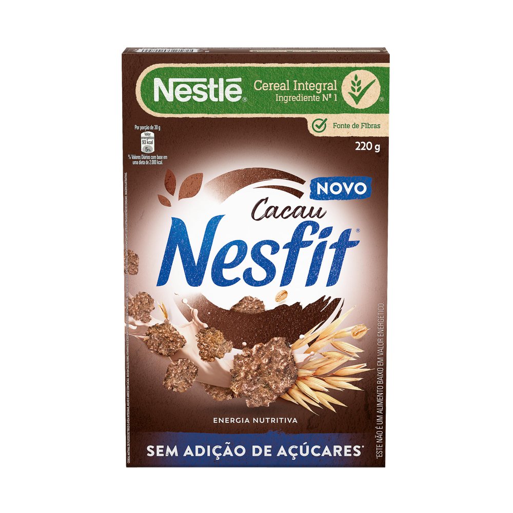 Encontraproduto.com.br - Cereal Matinal Cacau sem Açúcar Nesfit 220g