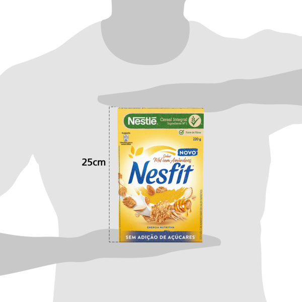Encontraproduto.com.br - Cereal Matinal Mel Com Amêndoas Sem Açúcar Nesfit 220g