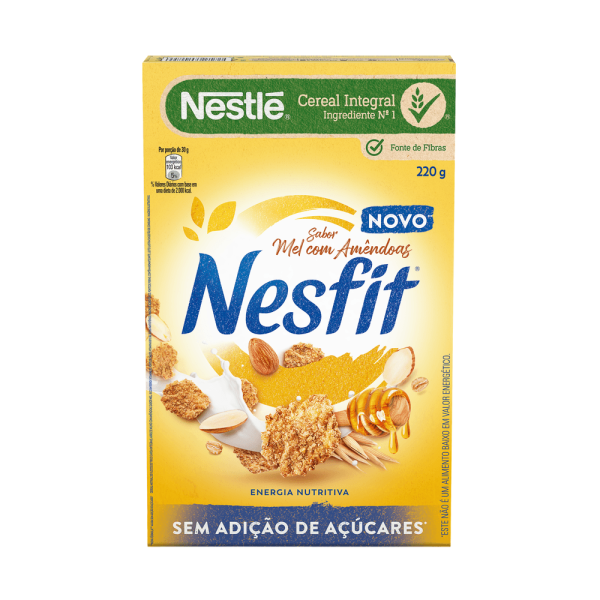 Encontraproduto.com.br - Cereal Matinal Mel Com Amêndoas Sem Açúcar Nesfit 220g