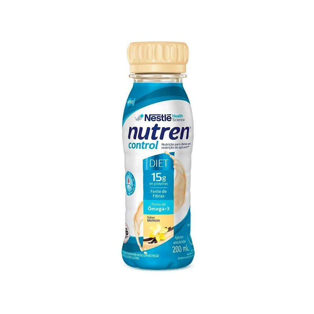 Encontraproduto.com.br - Complemento Alimentar Nutren Control Diet Sabor Baunilha 200ml