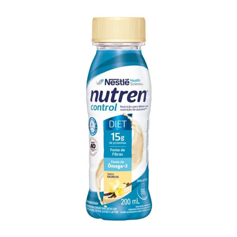 Encontraproduto.com.br - Complemento Alimentar Nutren Control Diet Sabor Baunilha 200ml